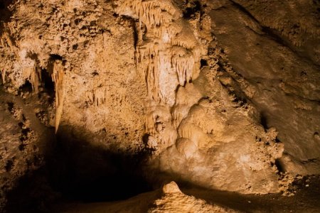 Het begin van een stalagmiet